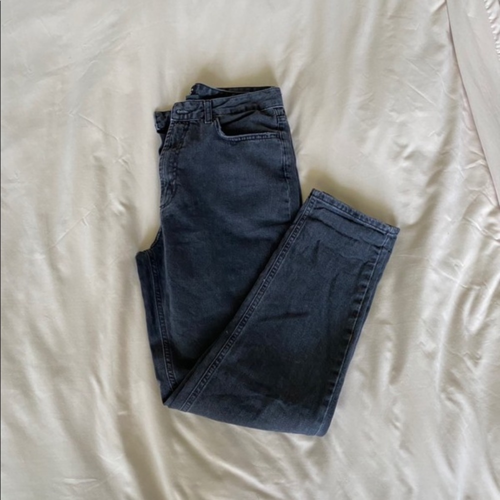 BDG Black High Rise Mom Jeans